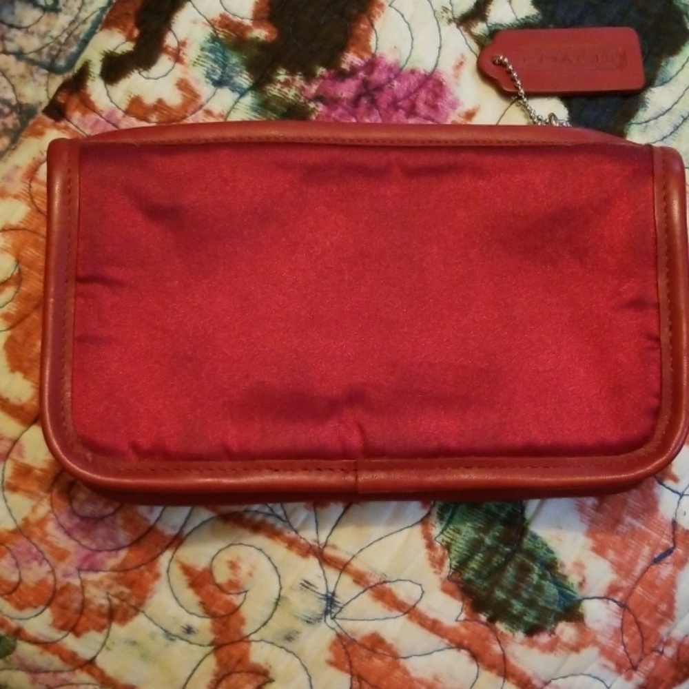 Authentic Coach Small Make up Bag